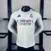 Equipacion Real Madrid Jugador Versión Primera Manga Larga 2025 2026