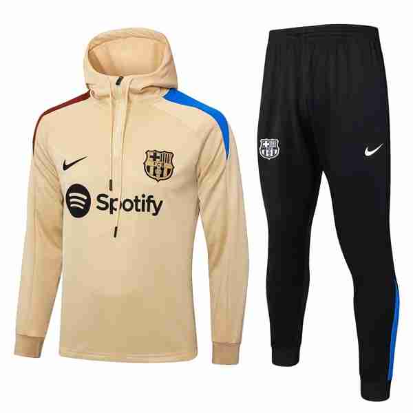 Sudadera Con Capucha Barcelona 2024-2025 Amarillo 3 Sudadera Con Capucha Barcelona 2024 2025 Amarillo