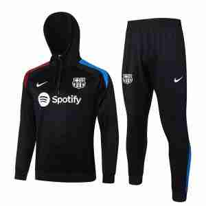 Sudadera Con Capucha FC Barcelona 2024 2025 Negro