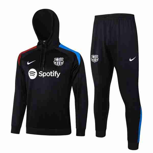 Sudadera Con Capucha Barcelona 2024-2025 Negro 3 Sudadera Con Capucha Barcelona 2024 2025 Negro