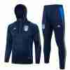 Sudadera Con Capucha Italia 2024 2025 Azul