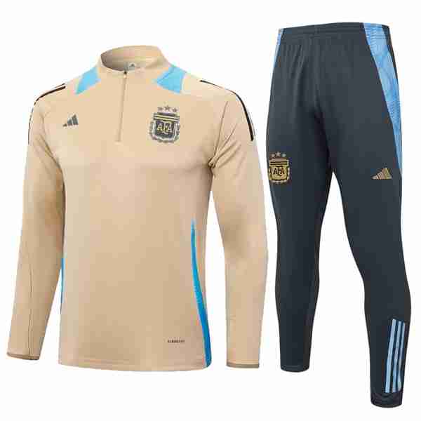 Sudadera De Training Argentina 2024-2025 Amarillo 5 Sudadera Entrenamiento Argentina 2024 25 Amarillo