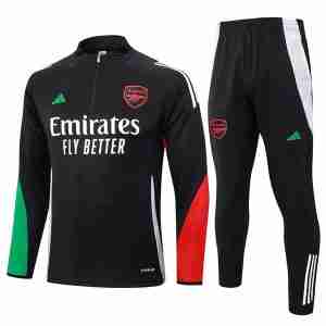 Sudadera Entrenamiento Arsenal 2024 2025 Negro