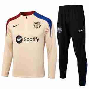 Sudadera Entrenamiento FC Barcelona 2024 2025 Amarillo Azul