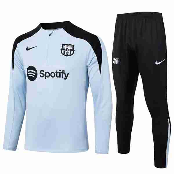 Sudadera De Training Barcelona 2024-2025 Azul 3 Sudadera Entrenamiento Barcelona 2024 25 Azul