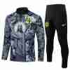 Sudadera Entrenamiento Brasil 2024 2025 Gris