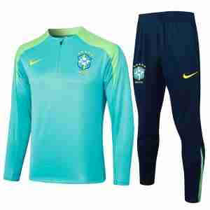 Sudadera Entrenamiento Brasil 2024 2025 Verde