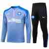 Sudadera Entrenamiento Inter Milan 2024 2025 Gris Azul