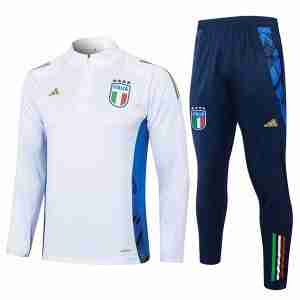 Sudadera Entrenamiento Italia 2024 2025 Blanco