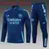 Sudadera Entrenamiento Niños Arsenal 2024 2025 Azul