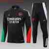 Sudadera Entrenamiento Niños Arsenal 2024 2025 Negro