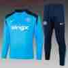 Sudadera Entrenamiento Niños Chelsea 2024 2025 Azul