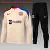 Sudadera Entrenamiento Niños FC Barcelona 2024 2025 Amarillo Azul