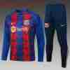Sudadera Entrenamiento Niños FC Barcelona 2024 25 Azul Negro