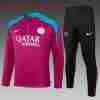 Sudadera Entrenamiento Niños Paris Saint Germain 2024 2025 Purpura Rojo