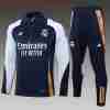 Sudadera Entrenamiento Niños Real Madrid 2024 25 Azul