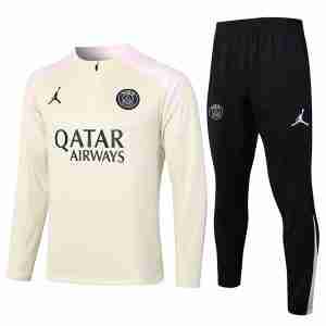 Sudadera Entrenamiento Paris Saint Germain 2024 2025 Amarillo Rosa