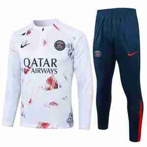 Sudadera Entrenamiento Paris Saint Germain 2024 25 Blanco