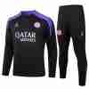Sudadera Entrenamiento Paris Saint Germain 2024 2025 Negro Purpura