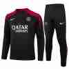 Sudadera Entrenamiento Paris Saint Germain 2024 2025 Negro Rojo