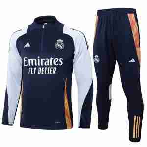 Sudadera Entrenamiento Real Madrid 2024 2025 Azul