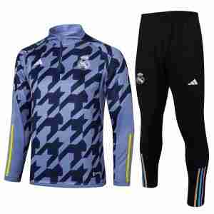 Sudadera Entrenamiento Real Madrid 2024 2025 Negro Gris