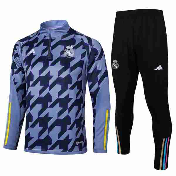 Sudadera De Training Real Madrid 2024-2025 Negro Gris 3 Sudadera Entrenamiento Real Madrid 2024 2025 Negro Gris