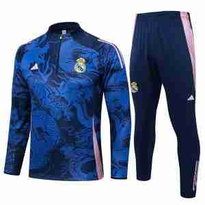 Sudadera Entrenamiento Real Madrid 2024 25 Azul