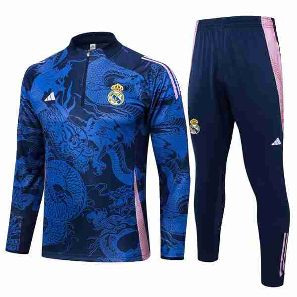Sudadera De Training Real Madrid 2024-2025 Azul 3 Sudadera Entrenamiento Real Madrid 2024 25 Azul