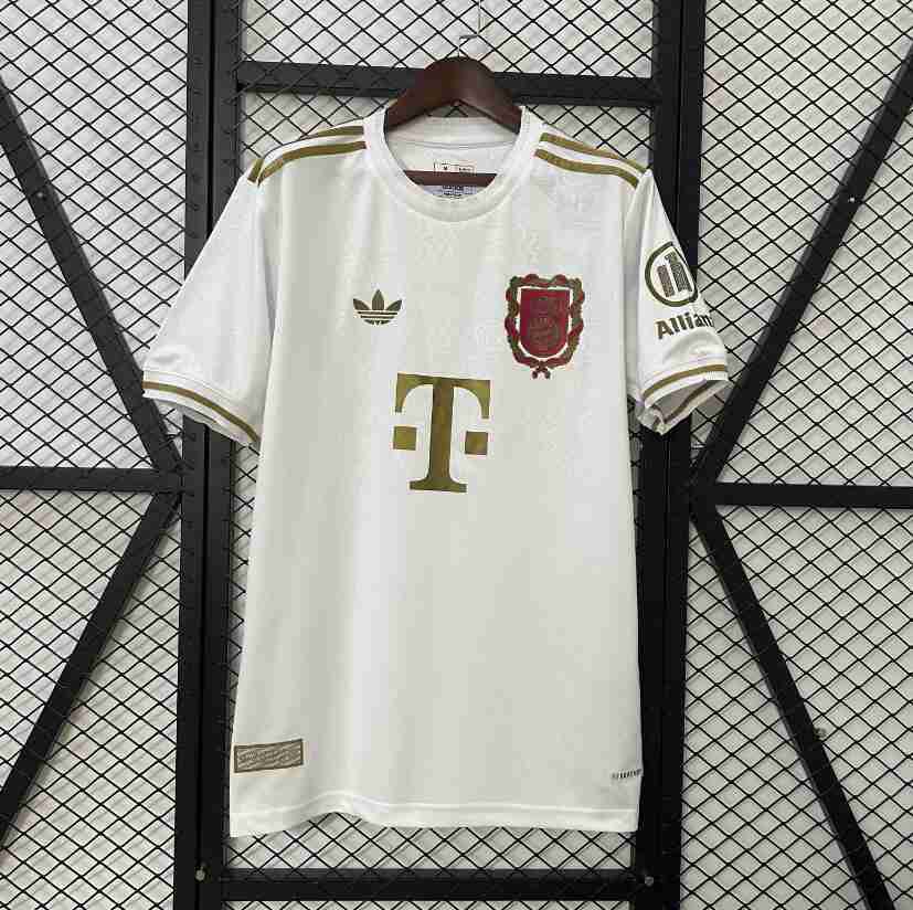 Tailandia Equipacion Bayern Munich 125th 2025 2026 Blanco Tailandia Equipacion Bayern Munich 125th 2025 2026 Blanco