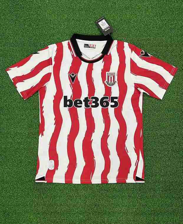 Tailandia Equipacion Stoke City Primera 2025 2026 Tailandia Equipacion Stoke City Primera 2025 2026