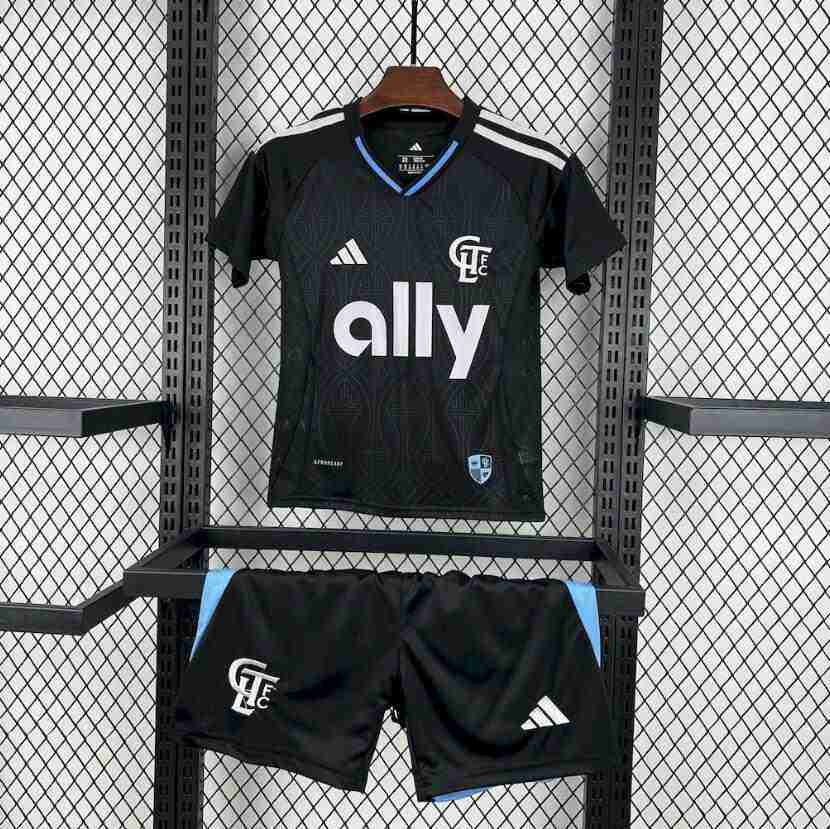 Equipacion Charlotte FC Conjunto Niños Segunda 2025 2026 Equipacion Charlotte FC Conjunto Ninos Segunda 2025 2026