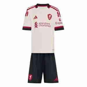 Equipacion Liverpool Conjunto Niños Segunda 2025 2026