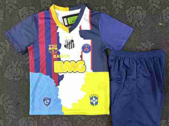 Equipacion Santos Conjunto Niños Neymar Especial 2025 2026 Equipacion Santos Conjunto Ninos Neymar Especial 2025 2026