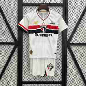 Equipacion Sao Paulo Conjunto Niños Primera 2025 2026