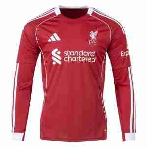 Tailandia Equipacion Liverpool Primera Manga Larga 2025 2026