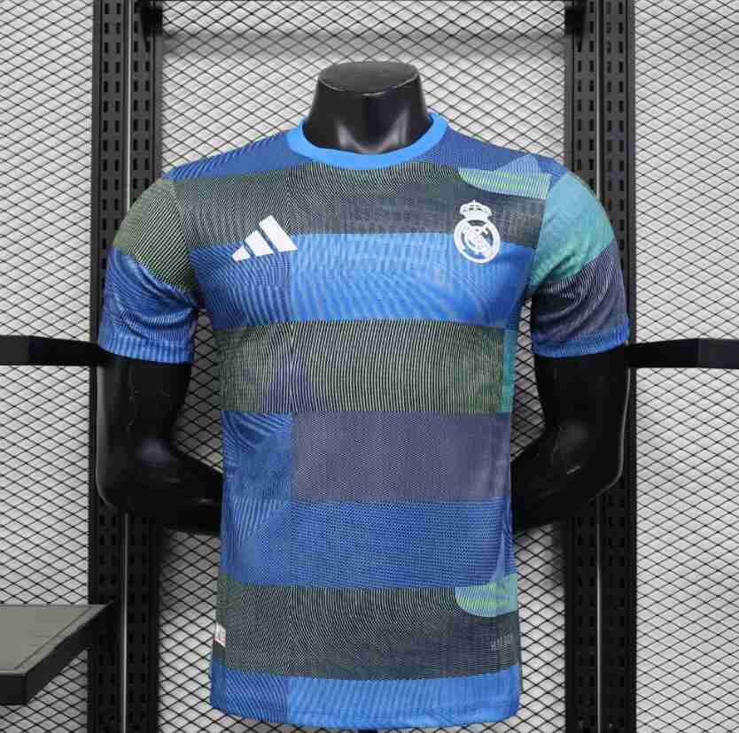 Tailandia Equipacion Real Madrid Pre Match 2025 2026 Azul Tailandia Equipacion Real Madrid Pre Match 2025 2026 Azul