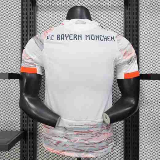 Equipacion Bayern Munich Jugador Versión Segunda 2025 2026 Blanco_1 Equipacion Bayern Munich Jugador Version Segunda 2025 2026 Blanco 1