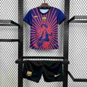 Equipacion FC Barcelona One Peace Conjunto Niños Especial 2025 2026