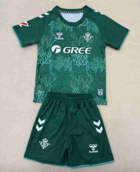 Equipacion Real Betis Conjunto Niños Especial 2025 2026 Verde Equipacion Real Betis Conjunto Ninos Especial 2025 2026 Verde