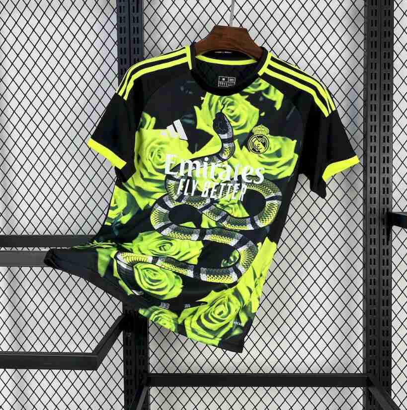 Tailandia Equipacion Especial Real Madrid 2025 2026 Rosa Verde Tailandia Equipacion Especial Real Madrid 2025 2026 Rosa Verde