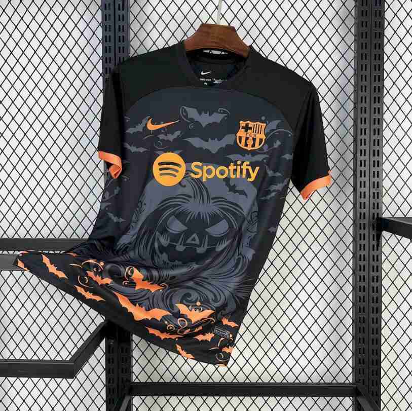 Tailandia Equipacion FC Barcelona Halloween Especial 2025 2026 Tailandia Equipacion FC Barcelona Halloween Especial 2025 2026