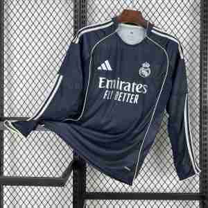 Tailandia Equipacion Real Madrid Manga Larga Segunda 2025 2026