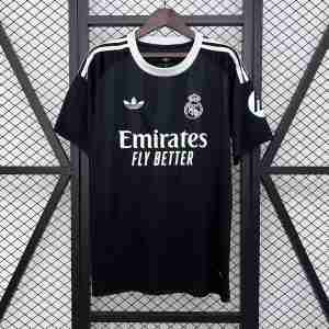Tailandia Equipacion Real Madrid Portero 2025 2026 Negro