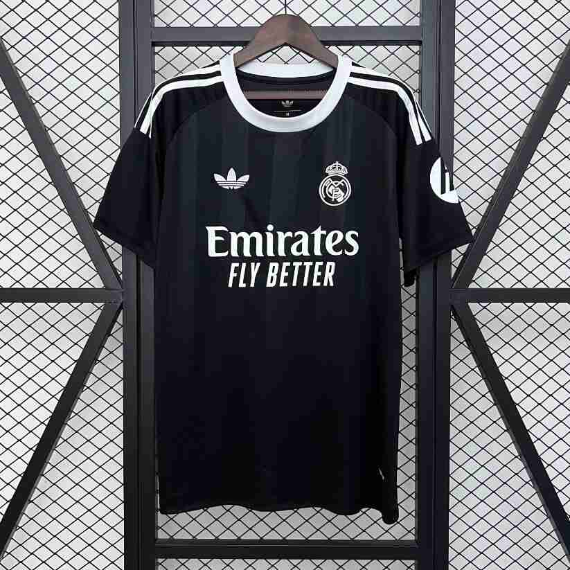 Tailandia Equipacion Real Madrid Portero 2025 2026 Negro Tailandia Equipacion Real Madrid Portero 2025 2026 Negro