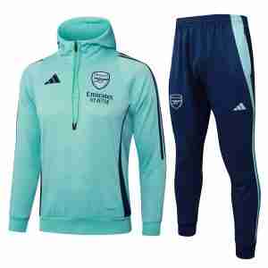Chandal Con Capucha Arsenal 2025 2026 Verde