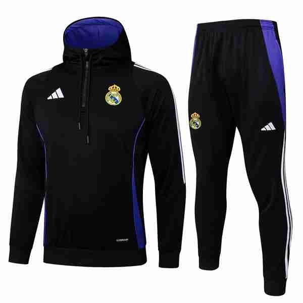 Chandal Con Capucha Real Madrid Negro Chandal Con Capucha Real Madrid Negro