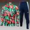 Sudadera Entrenamiento Ninos Arsenal 2025 2026 Verde Rojo
