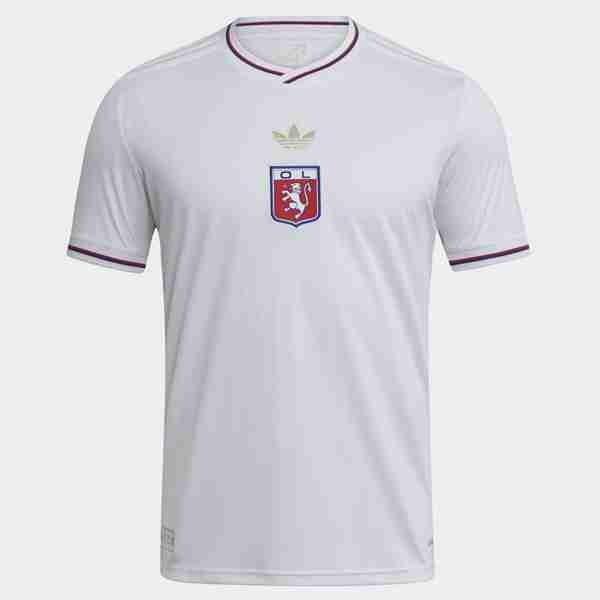 Tailandia Camiseta Olympique Lyonnais Anniversary 2025-2026 Tailandia Equipacion Olympique Lyon 75th 2025 2026