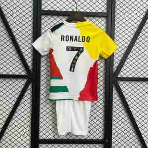 Cristiano Ronaldo NO.7 Equipacion Real Madrid Conjunto Niños Commemorativa 2025 2026